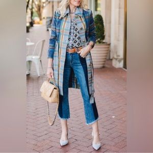 NWT High Low Crop Jeans